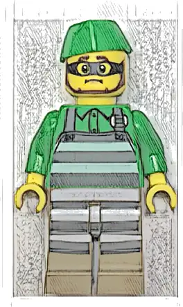 Police - Jail Prisoner Chef with Apron