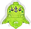 Minifigurka LEGO® cty1757 Alien - Dome Top Head