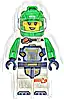 Minifigurka LEGO® cty1759 Astronaut - Female, White Spacesuit with Bright Green Arms, Bright Green Helmet, Trans-Clear Visor
