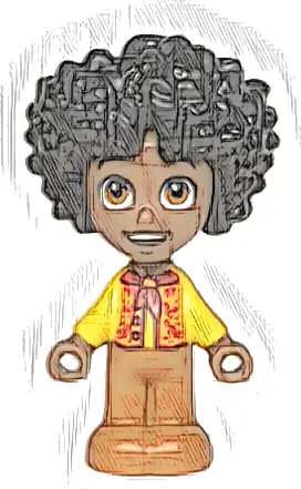 Antonio - Micro Doll, Medium Brown