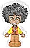 Minifigurka LEGO® dis166 Antonio - Micro Doll, Medium Brown