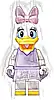 Minifigurka LEGO® dis187 Daisy Duck - Lavender Top and Skirt, Bright Pink Bow