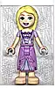Minifigurka LEGO® dp133 Rapunzel - Mini Doll, Metallic Pink Laced Dress