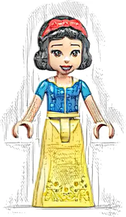 Snow White - Mini Doll, Dark Azure Sleeves