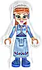 Minifigurka LEGO® dp210 Anna - Bright Light Blue Skirt and Coat