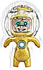 Minifigurka LEGO® drm037 Albert - Gold Suit