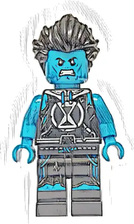 Logan - Minifigure, Black Hoodie