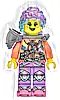 Minifigurka LEGO® drm072 Izzie (Isabel Christina Garcia) - Coral Sweater with Stripes, Flat Silver Shoulder Armor, Dark Pink Roller Skates