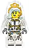 Minifigurka LEGO® drm093 Astrid - White Outfit, Light Aqua Hair, Gold Crown