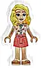 Minifigurka LEGO® frnd0774 Friends Matilde - White Top with Cherries, Red Skirt, Dark Orange Shoes
