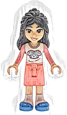 Friends Liann - Coral Pajamas