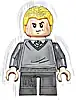 Minifigurka LEGO® hp148 Draco Malfoy - Slytherin Sweater, Black Short Legs