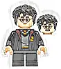 Minifigurka LEGO® hp314 Harry Potter - Gryffindor Robe Open, Black Short Legs, Grin / Scared Head