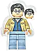 Minifigurka LEGO® hp421 Harry Potter - Dark Tan Jacket, Sand Blue Legs