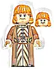 Minifigurka LEGO® hp423 Molly Weasley - Reddish Brown Coat