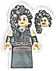 Minifigurka LEGO® hp424 Bellatrix Lestrange - Black Dress, Dual Molded Arms