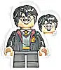 Minifigurka LEGO® hp438 Harry Potter - Gryffindor Robe Open, Black Short Legs, Grin / Open Mouth Smile