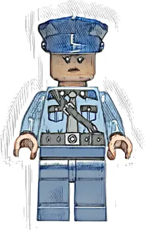 Gringotts Guard - Medium Brown Head