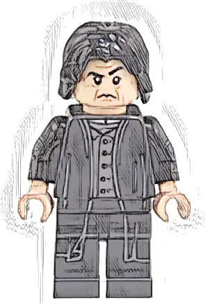 Professor Severus Snape - Dark Silver Vest