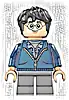 Minifigurka LEGO® hp495 Harry Potter - Dark Blue Hoodie, Dark Bluish Gray Short Legs