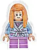 Minifigurka LEGO® hp512 Ginny Weasley - Bright Light Blue Dressing Gown, Medium Lavender Short Legs