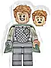 Minifigurka LEGO® hp535 Gilderoy Lockhart - Sand Green Flexible Rubber Cape
