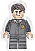 Neville Longbottom - Gryffindor Robe Clasped, Black Medium Legs
