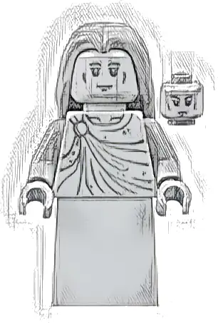 Elf Statue - Straight Hair, Skirt