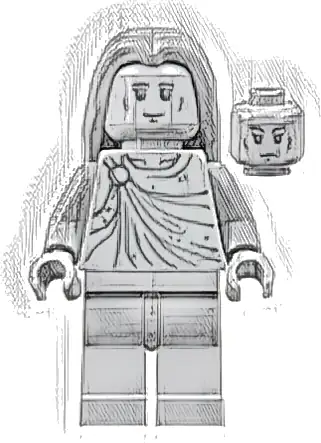 Elf Statue - Straight Hair, Legs