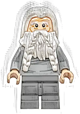 Gloin the Dwarf - White Hair