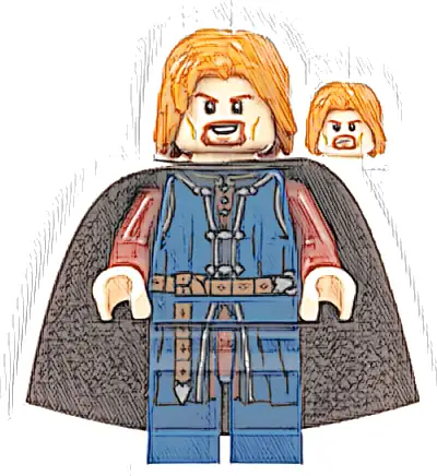 Boromir - Dark Blue Legs