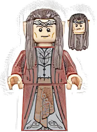 Elrond - Dark Red Robe