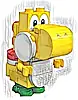 Minifigurka LEGO® mar0111 Yellow Yoshi - White Tile, Round 1 x 2 Half on Front