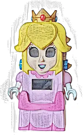 Minifigurka LEGO® mar0112 Peach