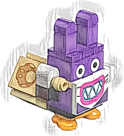 Nabbit, Super Mario, Series 5 (Character Only)