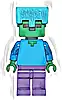 Minifigurka LEGO® min174 Zombie - Dark Purple Legs, Medium Azure Helmet
