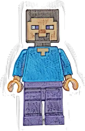 Steve (Nougat) - Dark Purple Legs