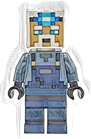 Miner - Dark Blue Overalls