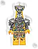 Minifigurka LEGO® njo0718 Boa Destructor - Breastplate Torso, Pearl Dark Gray Head, Shoulder Pads