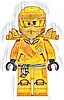 Minifigurka LEGO® njo0866 Arin - Shirt with Orange Dragon, Head Wrap, Shoulder Armor