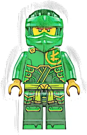 Lloyd - Dragons Rising, Tunic with Large Armor Plates, Head Wrap