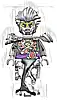 Minifigurka LEGO® njo0901 Cinder - Ghost Legs, Claw Shoulder Armor