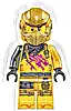 Minifigurka LEGO® njo0921 Arin - Shirt with Magenta Dragon, Head Wrap