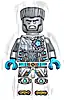 Minifigurka LEGO® njo0922 Zane - Dragons Rising, Flat Silver Torso, Angry