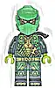 Minifigurka LEGO® njo0959 Lloyd - Dragons Rising, Tunic with Shoulder Armor, Head Wrap, Scabbard