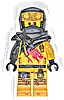 Minifigurka LEGO® njo0960 Arin - Shirt with Magenta Dragon, Hood with Horns