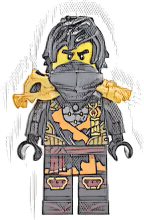 Cole - Dragons Rising, Tunic with Strap and Charm, Dragon Shoulder Armor