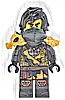 Minifigurka LEGO® njo0970 Cole - Dragons Rising, Tunic with Strap and Charm, Dragon Shoulder Armor