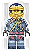 Minifigurka LEGO® njo0987 Rogue (Jay) - Head Wrap