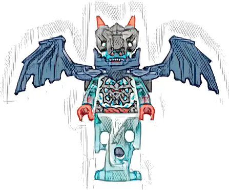 Spectral Dragonian Warrior - Dragon Backpack